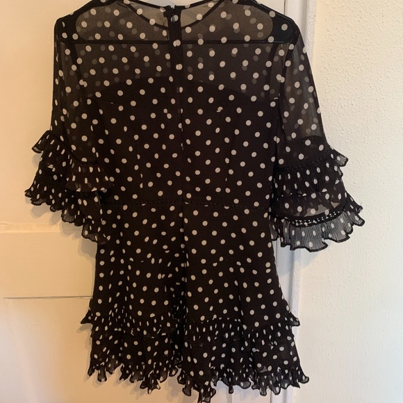Keepsake Polka Dot Mini Dress - Picture 4 of 8